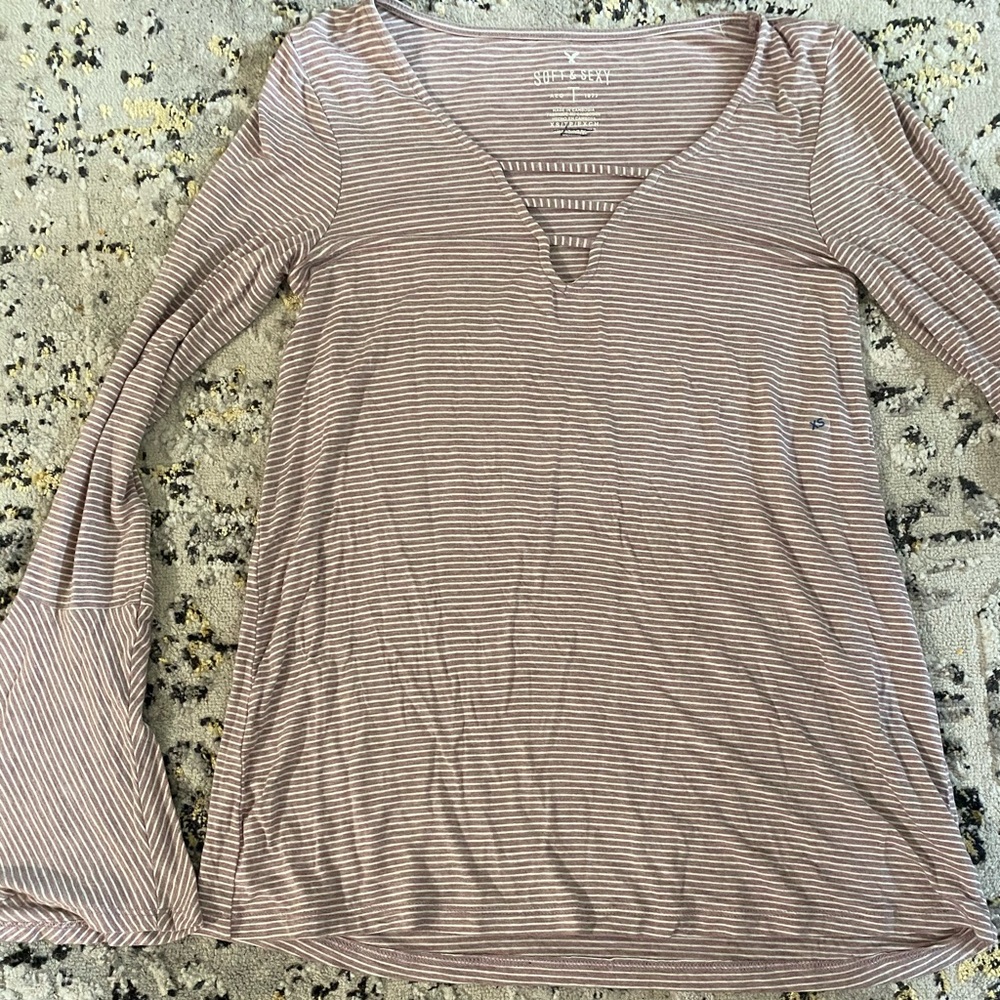 Brand new Aries , soft and sexy bell sleeve